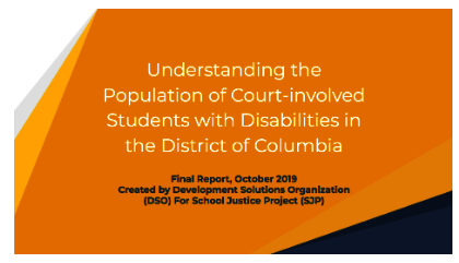 Improving education for court-involved students | November 2019 DSO Update